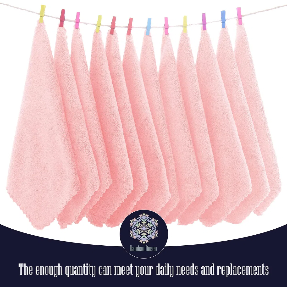 Lot de 32 débarbouillettes pour bébé - Polaire corail de luxe - Extra absorbantes et douces pour nouveau-nés, nourrissons et tout-petits - Convient aux peaux sensibles et aux nouveau-nés - Douche