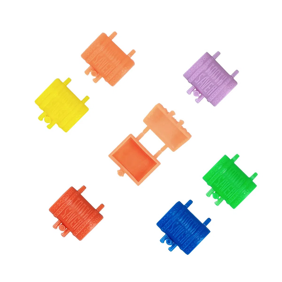 Lot de 50 boîtes de rangement pour dents de bébé, boîte de rangement pour dents de bébé, boîte à dents pour enfants, cadeau de fête, prix, sac dentaire – Boîte de 1,9 cm