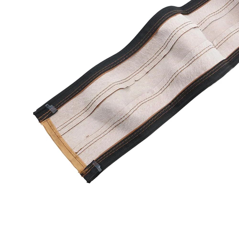 Namvo Accoudoir Poignée de Poussette Housse Universelle Housse Anti-Poussière Housse en Cuir PU Ruban Marron Fermeture Éclair