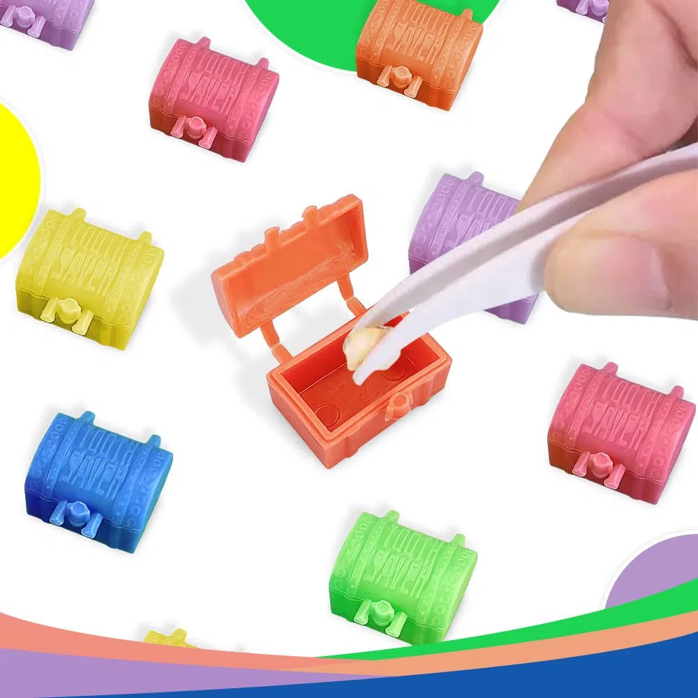 Lot de 50 boîtes de rangement pour dents de bébé, boîte de rangement pour dents de bébé, boîte à dents pour enfants, cadeau de fête, prix, sac dentaire – Boîte de 1,9 cm