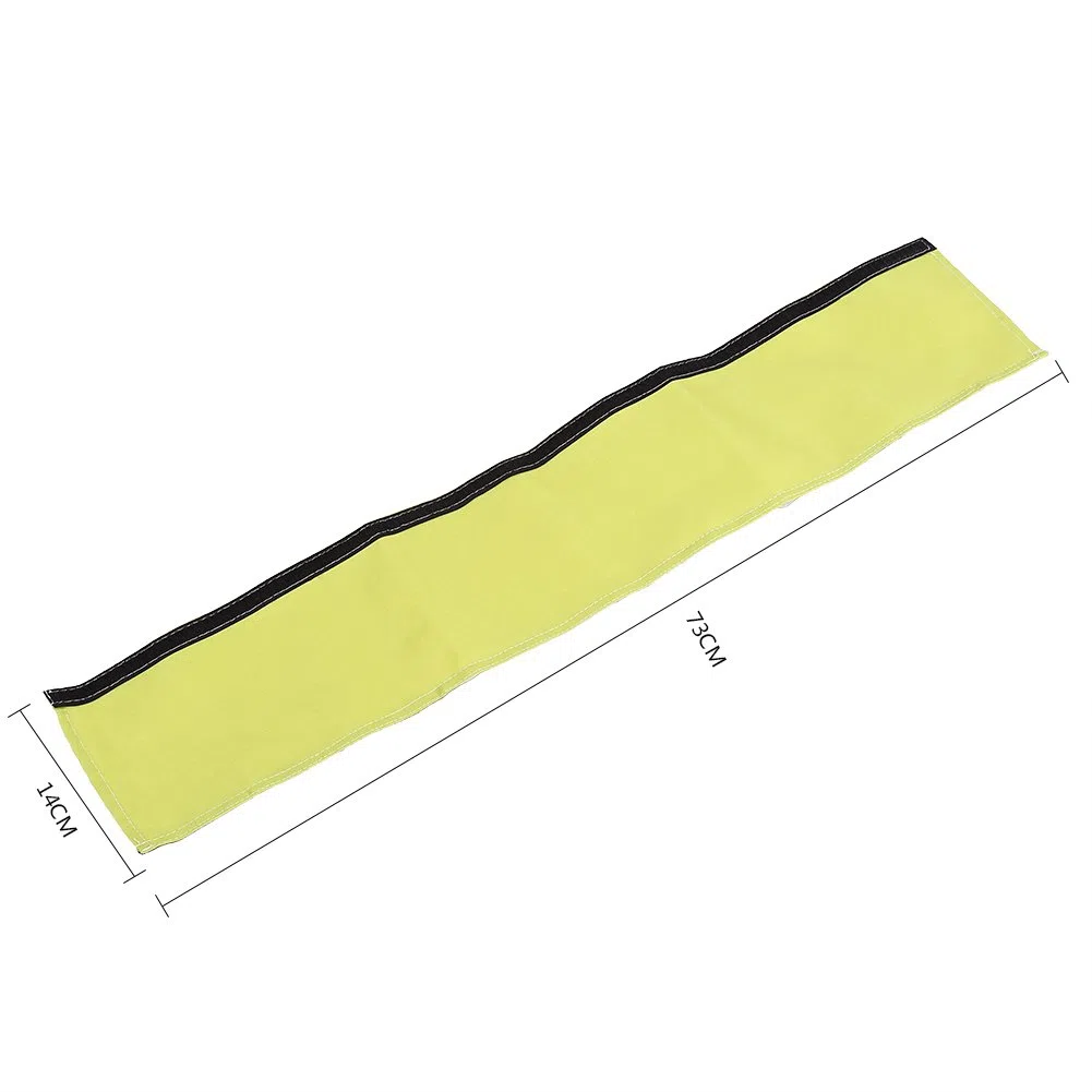 725mm x145mm Poussette Bar Couverture Oxford Tissu Bébé Poussette Poussette Tissu Poignée Manchette Bar Couverture Étanche avec Crochet Boucle Amovible Pram Main courante