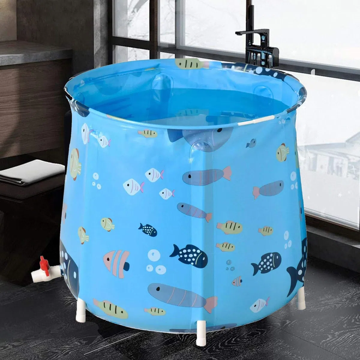Baignoire Pliante Baignoire Barrel Seau Baignoire Baignoire pour Enfants Baignoire Pliante monocouche | | 55x58 cm