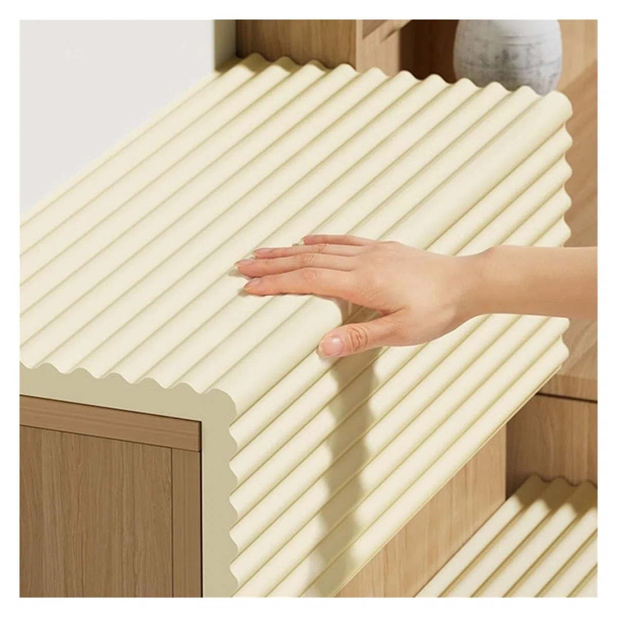Protection d'Angles et Rebords pour Bébés Bandes De Sécurité En Mousse De 20 Cm De Large, Pare-chocs De Coussin Anti-collision Auto-adhésif De 1 Cm D'épaisseur, Bande De Protection D'angle De Protecti