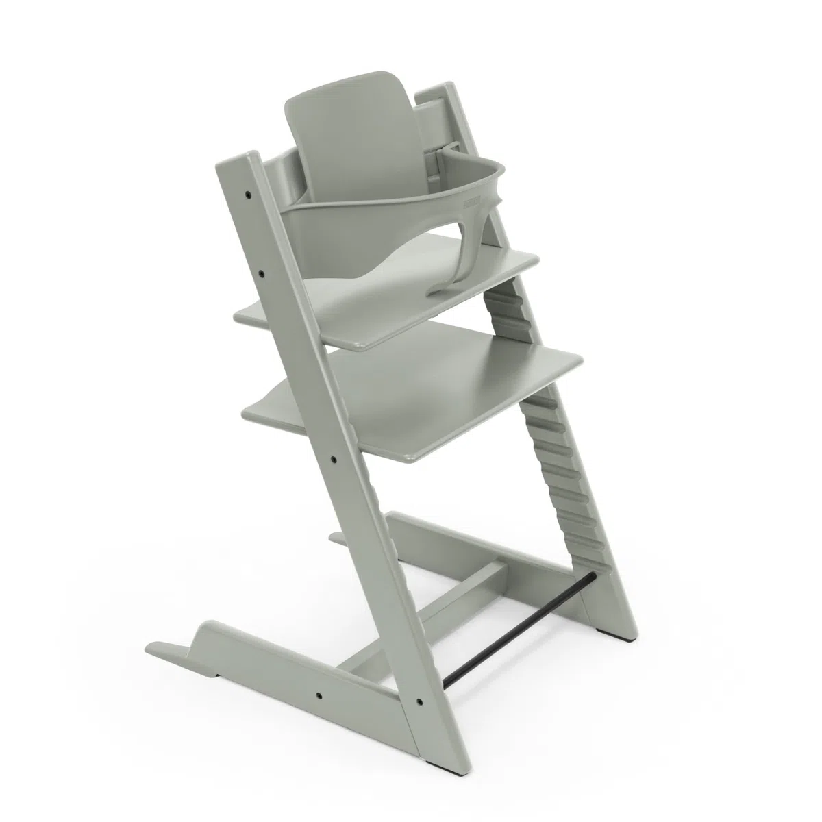 Stokke Chaise Haute Tripp Trapp Baby Set,Vert Glacier - Chaise évolutive et réglable,Adaptable de la Naissance à l’âge Adulte - Pratique, et Ergonomique - Design Classique 6.47 kg 1.0 unité