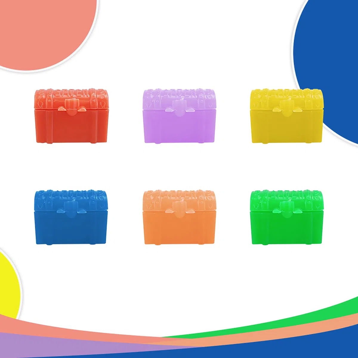 Lot de 50 boîtes de rangement pour dents de bébé, boîte de rangement pour dents de bébé, boîte à dents pour enfants, cadeau de fête, prix, sac dentaire – Boîte de 1,9 cm